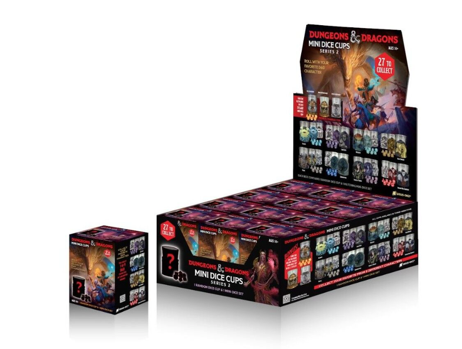 Sirius Dice - Dungeons & Dragons Mini Dice Cups Series 2 | Lots Moore NSW