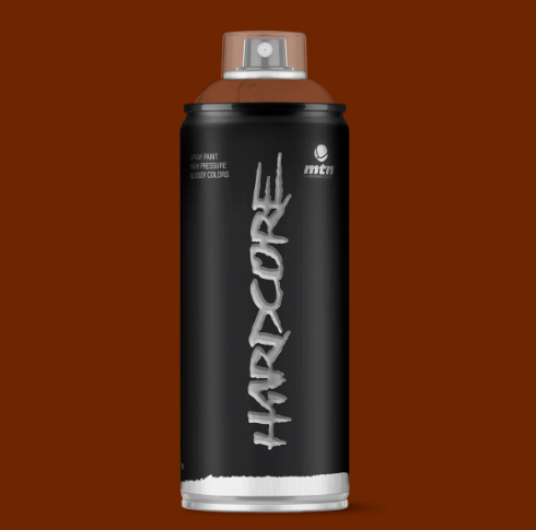MTN Hardcore Spray Paint 400ml Rust Red RV-18 (PICK UP ITEM) | Lots Moore NSW