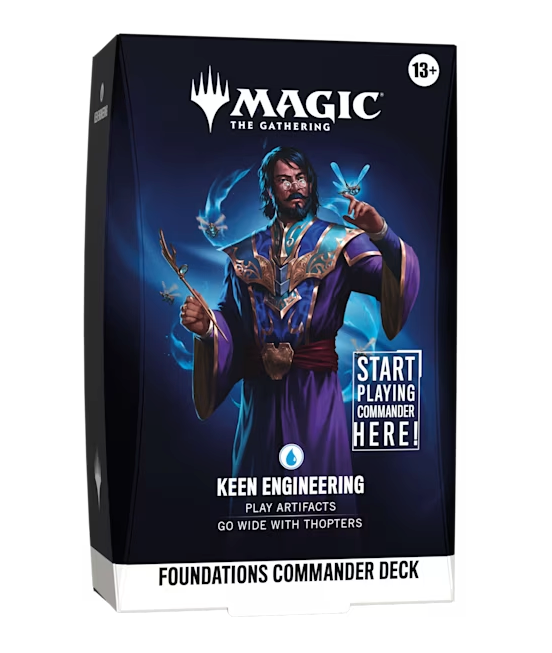 Foundations Commander Decks - Keen Engineering | Lots Moore NSW