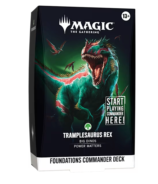 Foundations Commander Decks - Tramplesaurus Rex | Lots Moore NSW