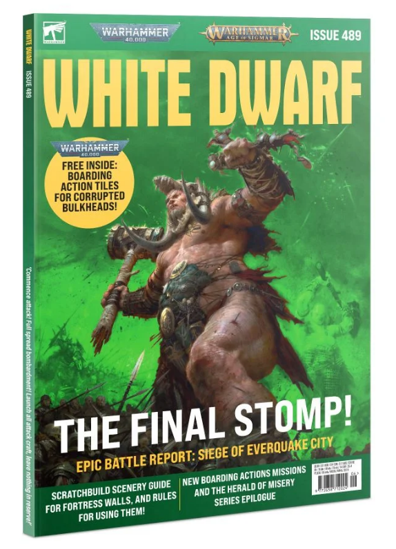 White Dwarf Magazine Issue 489 | Lots Moore NSW