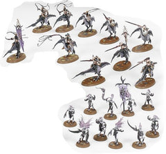 NOS 10x Hellstriders & 10x Daemonettes of Slaanesh from Shadow and Pain box | Lots Moore NSW