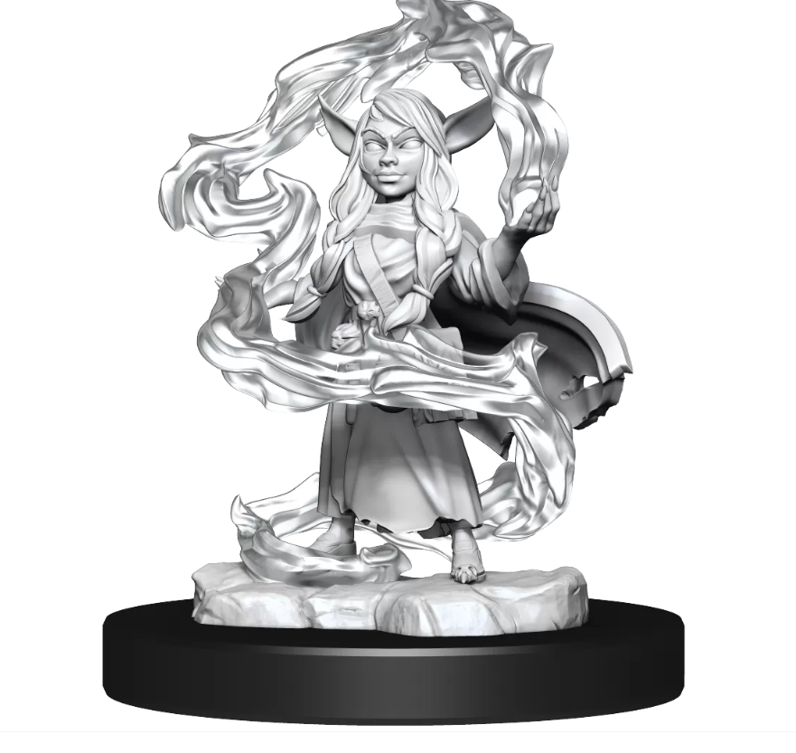 Critical Role Unpainted Miniatures Goblin Sorceror and Rogue Female | Lots Moore NSW
