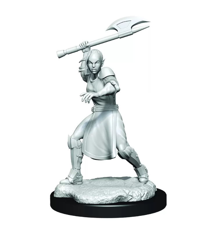 Critical Role Unpainted Miniatures Half-Elf Echo Knight and Echo Female | Lots Moore NSW