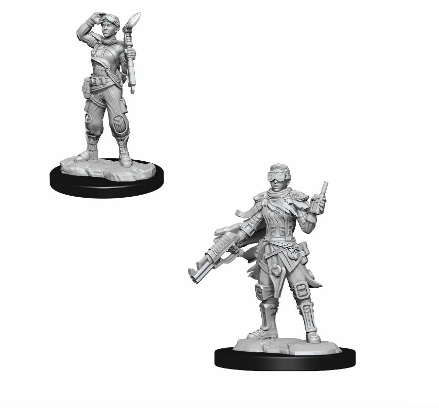 Starfinder Deep Cuts Unpainted Miniatures Human Mechanic | Lots Moore NSW