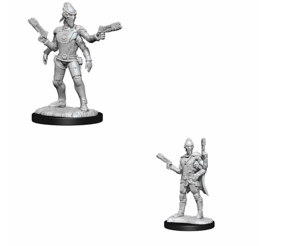 Starfinder Deep Cuts Unpainted Miniatures Kasatha Operative | Lots Moore NSW