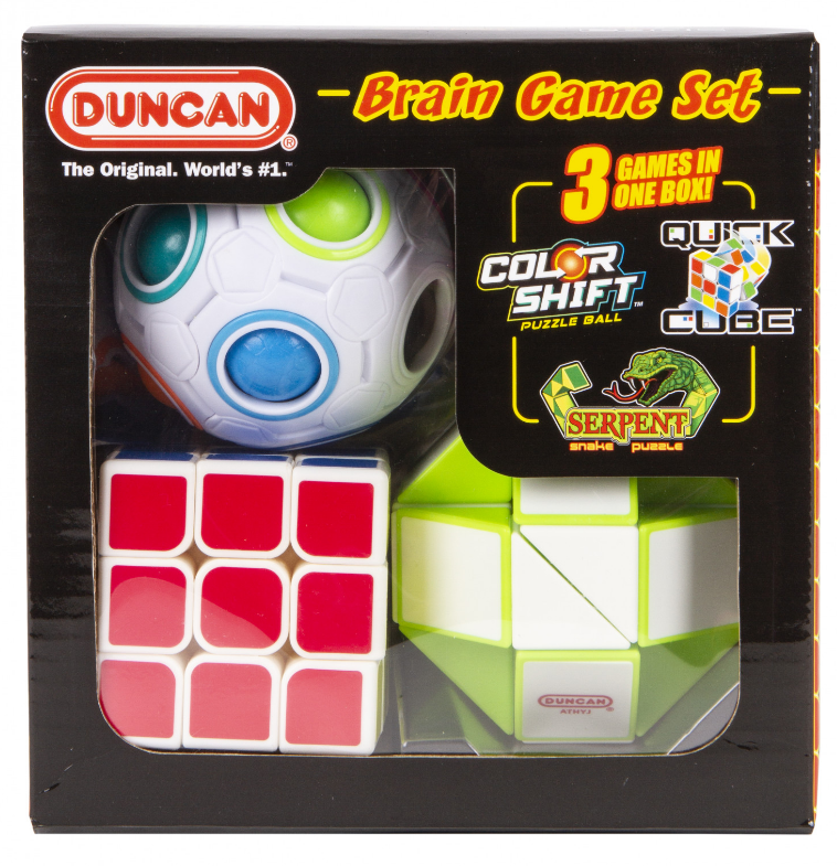 Duncan Brain Game Combo Set (Colour Shift, Quick Cube & Serpent) | Lots Moore NSW