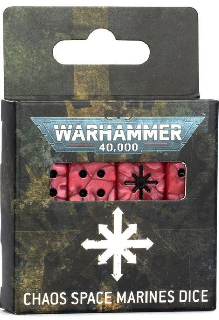 CHAOS SPACE MARINES DICE SET | Lots Moore NSW