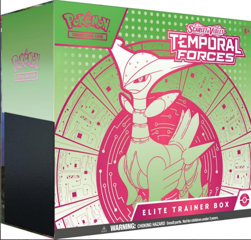 POKÉMON TCG Scarlet & Violet 5 Temporal Forces Elite Trainer Box | Lots Moore NSW