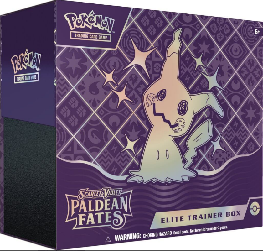 POKÉMON TCG Scarlet & Violet 4.5 Paldean Fates Elite Trainer Box | Lots Moore NSW