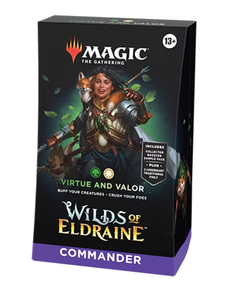 Magic: The Gathering Wilds of Eldraine Commander Deck - Virtue and Valor | Lots Moore NSW