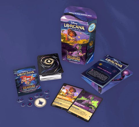 Lorcana S4 Ursula's Return Starter Amber & Amethyst | Lots Moore NSW