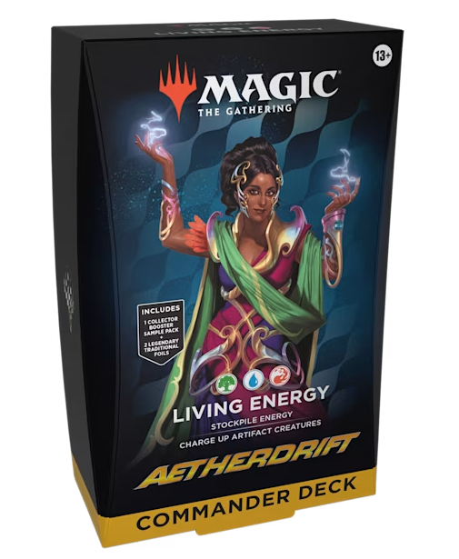 Living Energy Aetherdrift Commander Decks | Lots Moore NSW