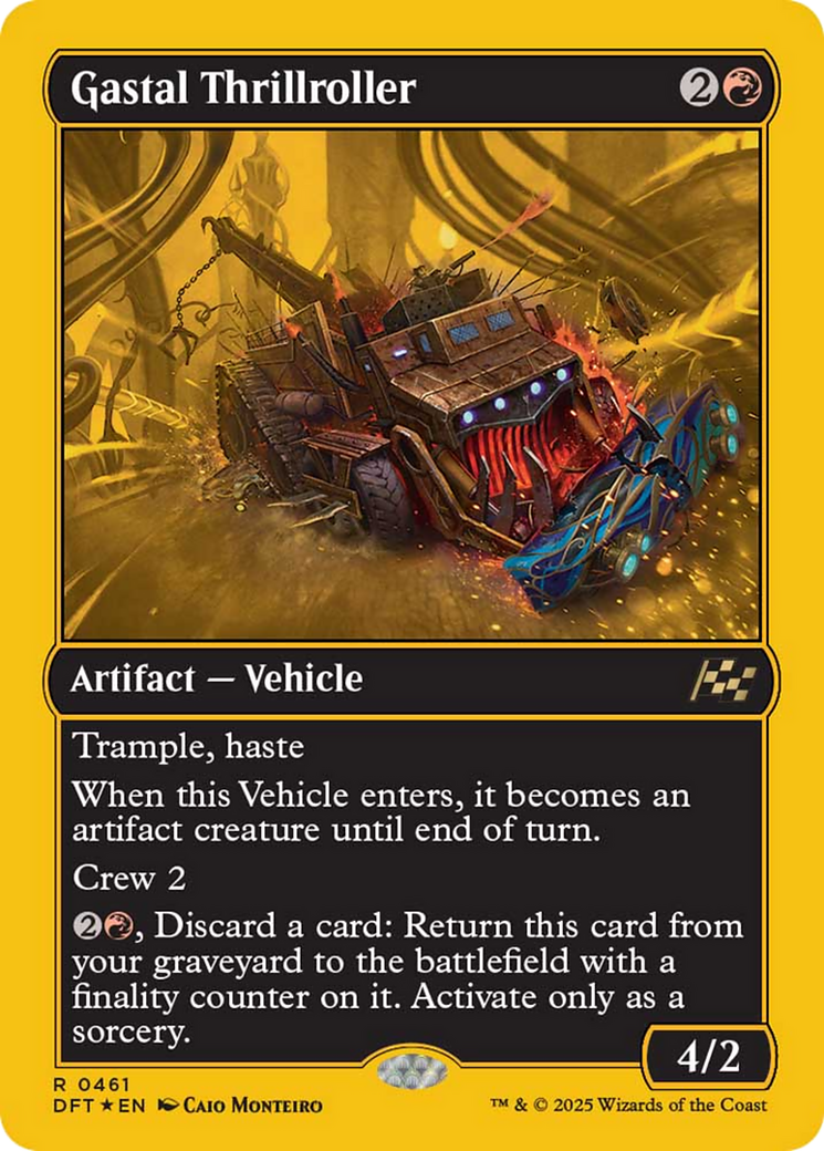 Gastal Thrillroller (First-Place Foil) [Aetherdrift] | Lots Moore NSW
