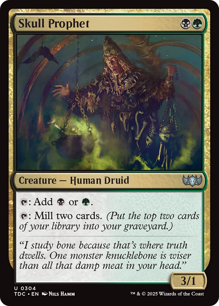 Skull Prophet [Tarkir: Dragonstorm Commander] | Lots Moore NSW