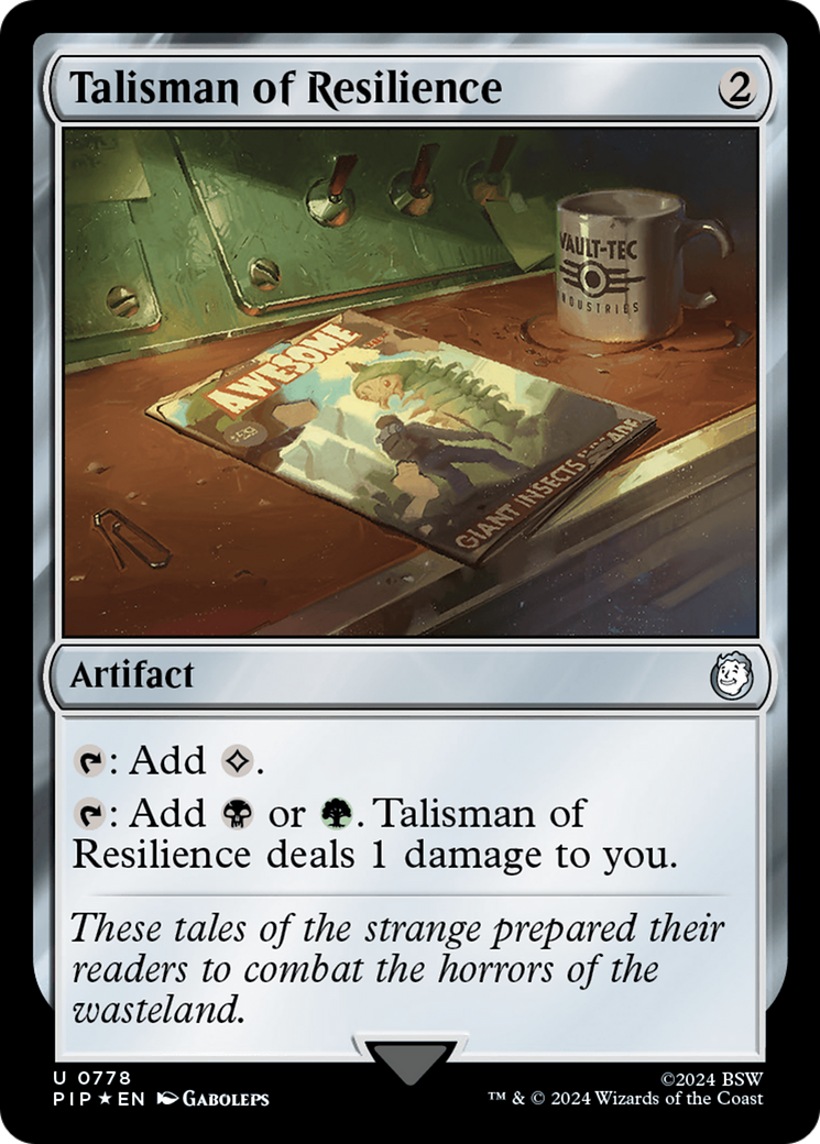 Talisman of Resilience (Surge Foil) [Fallout] | Lots Moore NSW