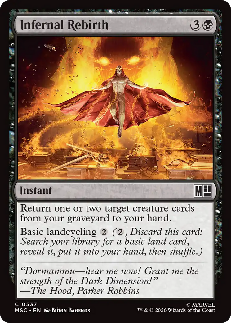 Infernal Rebirth [Marvel Super Heroes Commander] | Lots Moore NSW