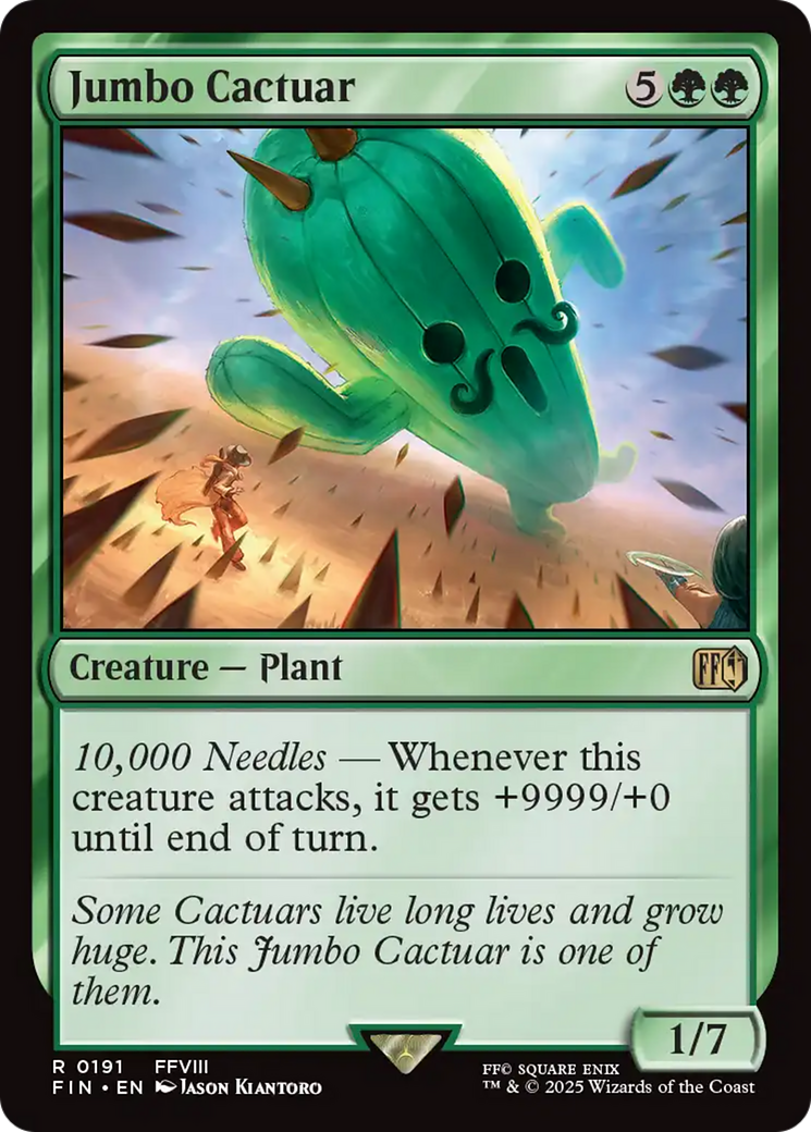 Jumbo Cactuar [FINAL FANTASY] | Lots Moore NSW