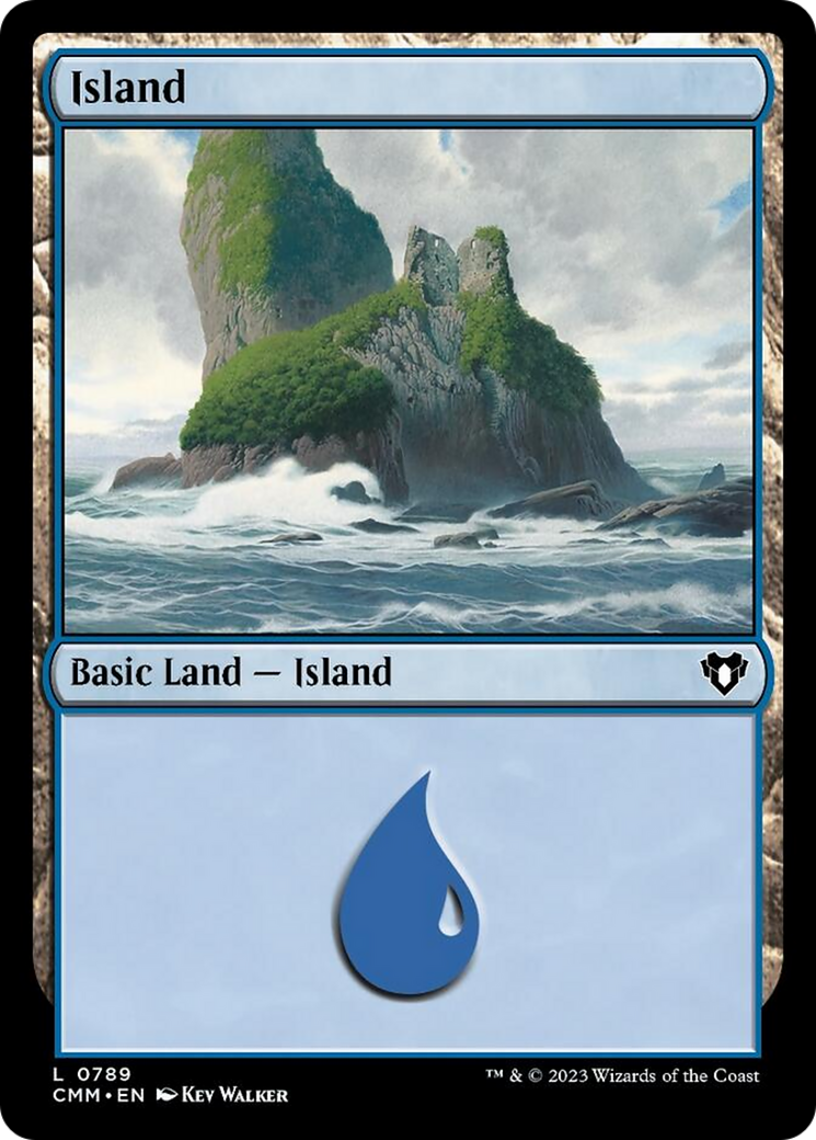 Island (789) [Commander Masters] | Lots Moore NSW