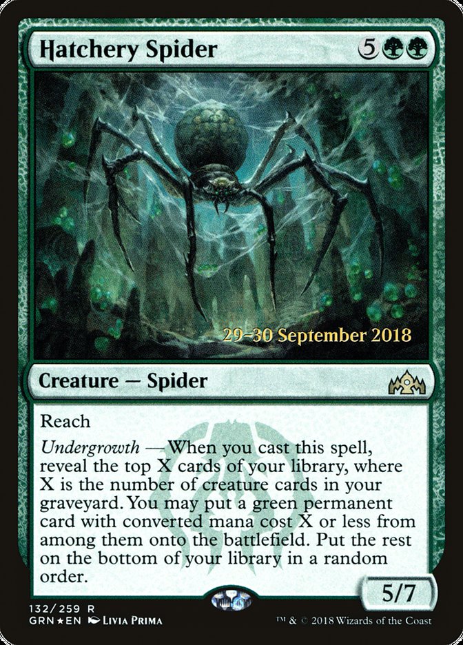 Hatchery Spider [Guilds of Ravnica Prerelease Promos] | Lots Moore NSW