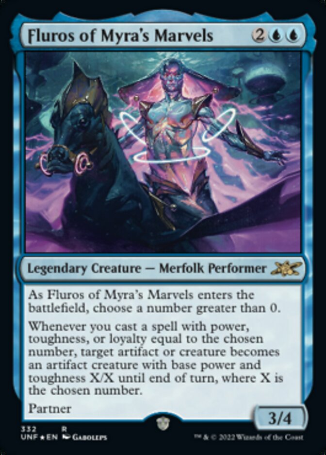 Fluros of Myra's Marvels (Galaxy Foil) [Unfinity] | Lots Moore NSW