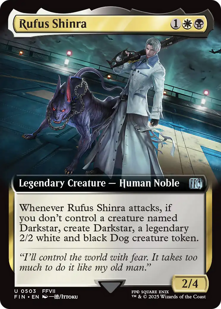 Rufus Shinra (Extended Art) [FINAL FANTASY] | Lots Moore NSW