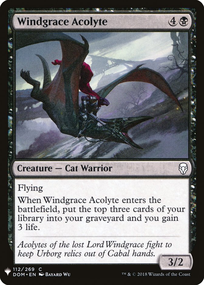 Windgrace Acolyte [Mystery Booster] | Lots Moore NSW