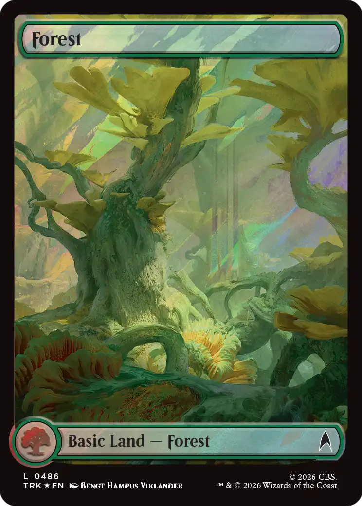 Forest (0486) (Surge Foil) [Star Trek] | Lots Moore NSW