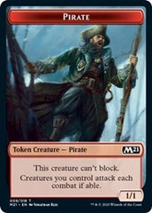 Pirate // Treasure Double-Sided Token [Core Set 2021 Tokens] | Lots Moore NSW