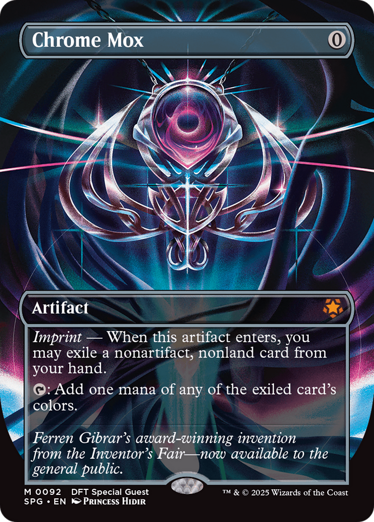 Chrome Mox (Borderless) [Aetherdrift Special Guests] | Lots Moore NSW