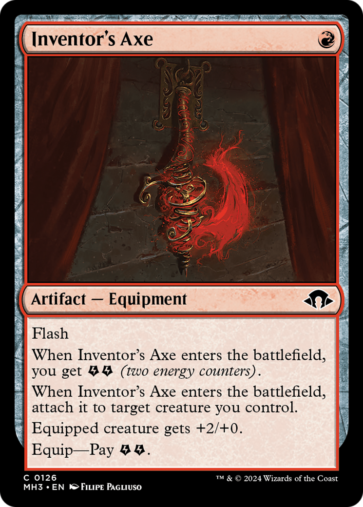 Inventor's Axe [Modern Horizons 3] | Lots Moore NSW