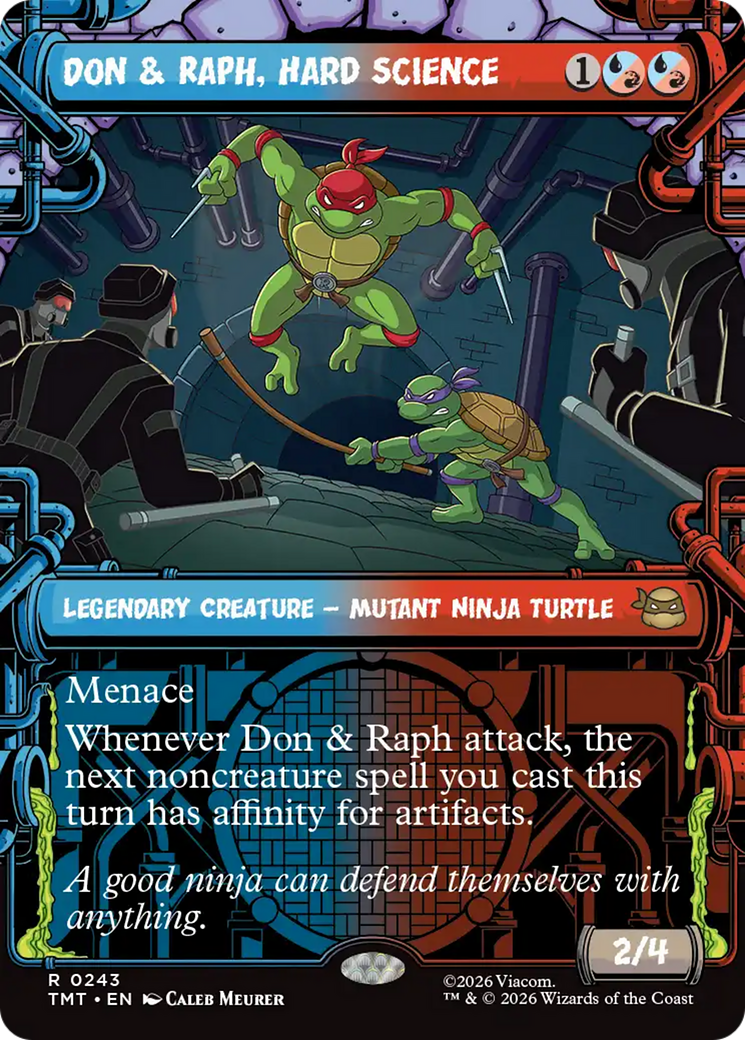 Don & Raph, Hard Science (Showcase) [Teenage Mutant Ninja Turtles] | Lots Moore NSW