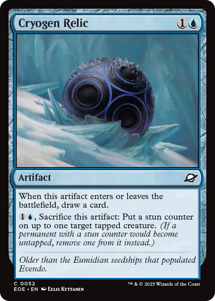 Cryogen Relic [Edge of Eternities] | Lots Moore NSW