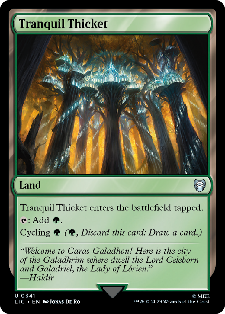 Tranquil Thicket [The Lord of the Rings: Tales of Middle-Earth Commander] | Lots Moore NSW