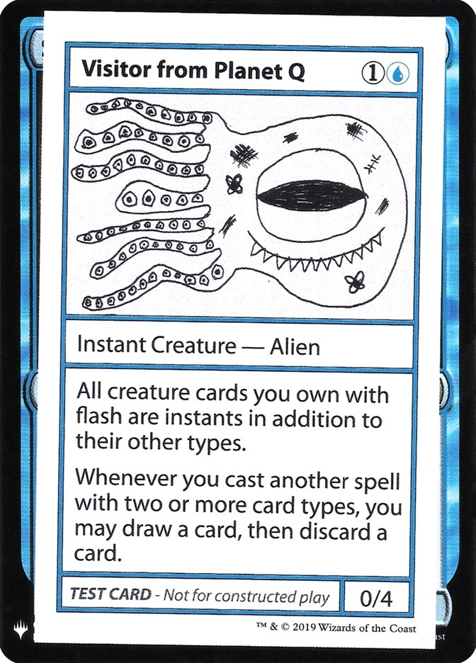 Visitor from Planet Q [Mystery Booster Playtest Cards] | Lots Moore NSW