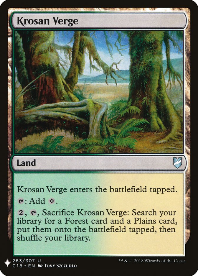 Krosan Verge [Mystery Booster] | Lots Moore NSW