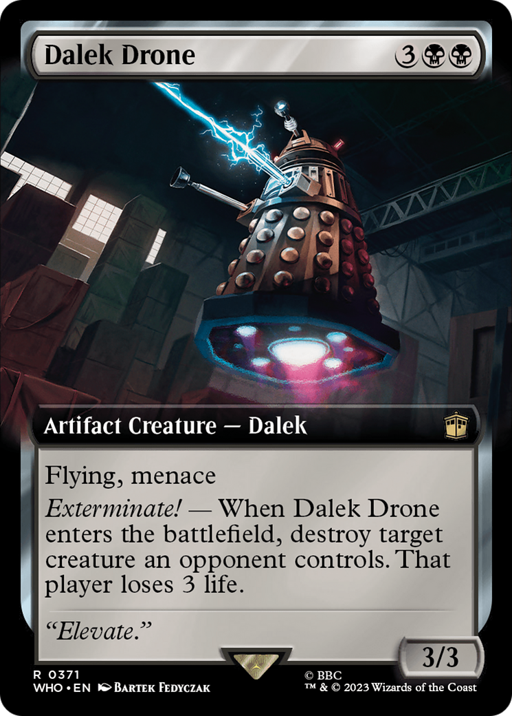 Dalek Drone (Extended Art) [Doctor Who] | Lots Moore NSW