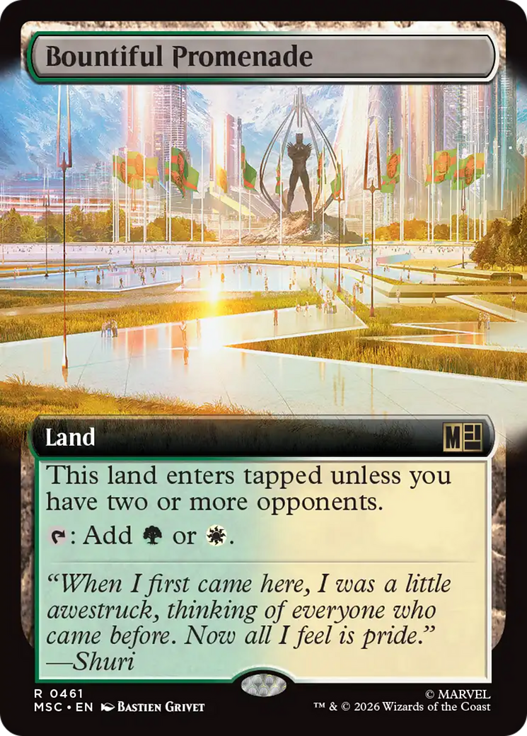 Bountiful Promenade (Extended Art) [Marvel Super Heroes Commander] | Lots Moore NSW