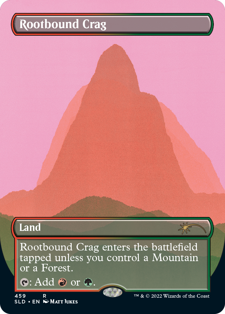 Rootbound Crag (Borderless) [Secret Lair Drop Series] | Lots Moore NSW