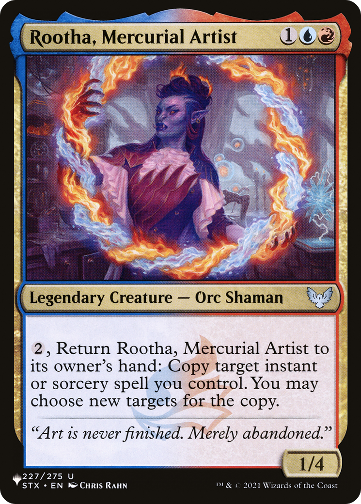 Rootha, Mercurial Artist [The List] | Lots Moore NSW
