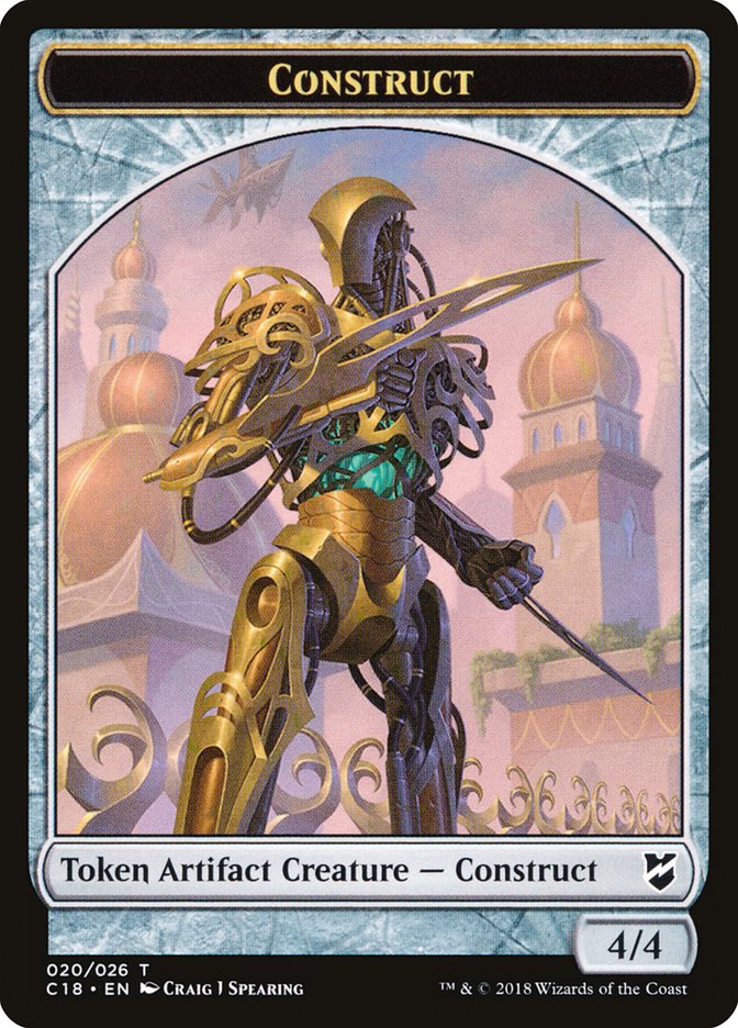 Construct Token (020/026) [Commander 2018 Tokens] | Lots Moore NSW