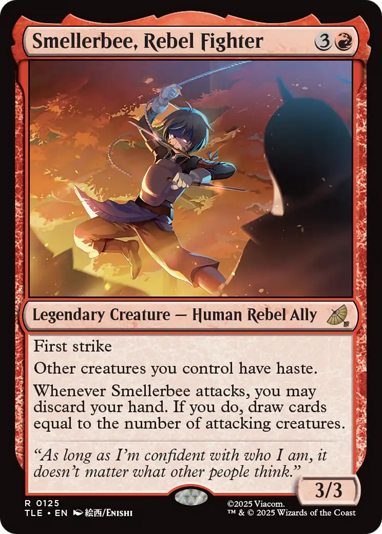 Smellerbee, Rebel Fighter [Avatar: The Last Airbender: Eternal-Legal] Magic: The Gathering | Lots Moore NSW