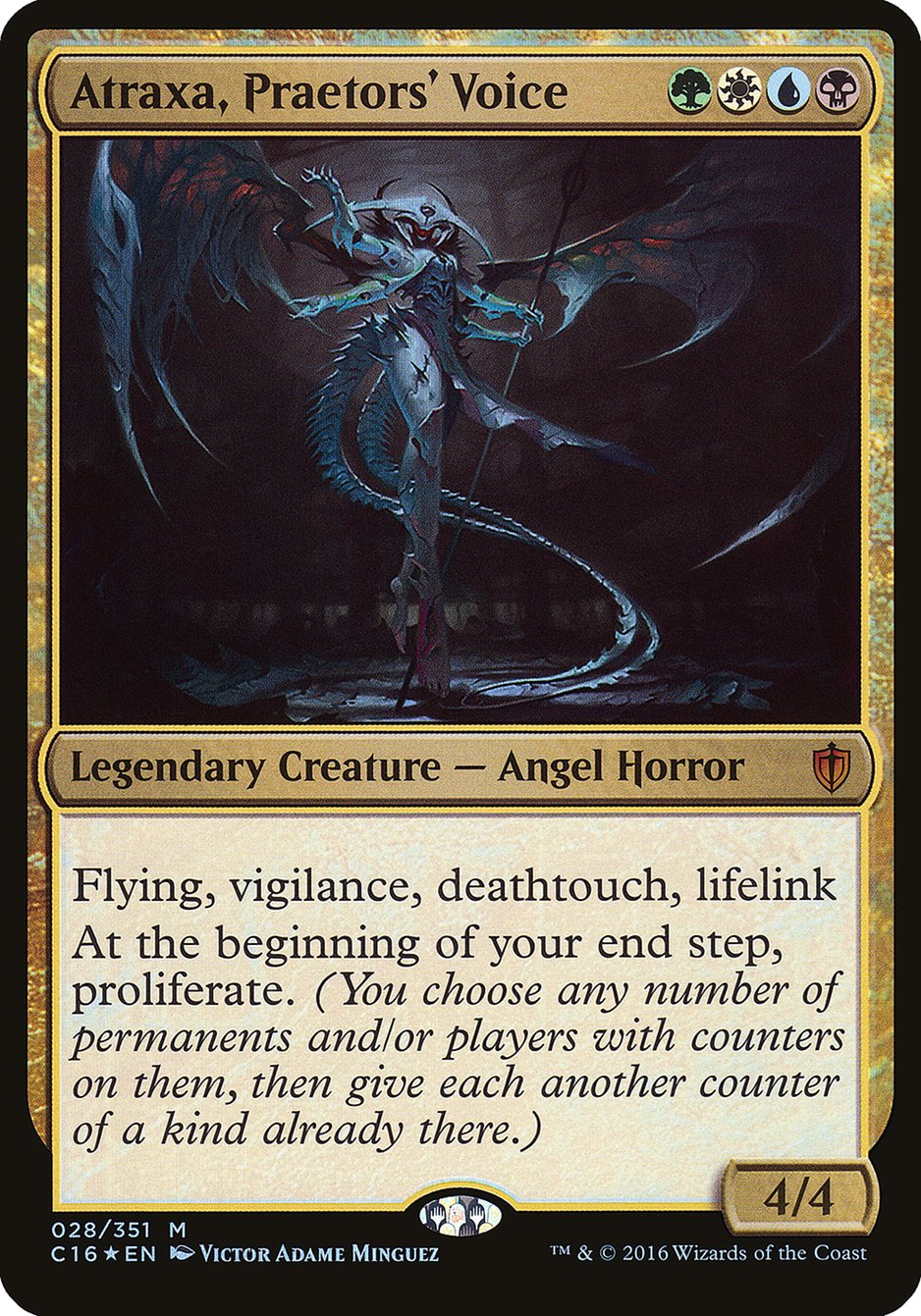 Atraxa, Praetors' Voice (Oversized) [Commander 2016 Oversized] | Lots Moore NSW