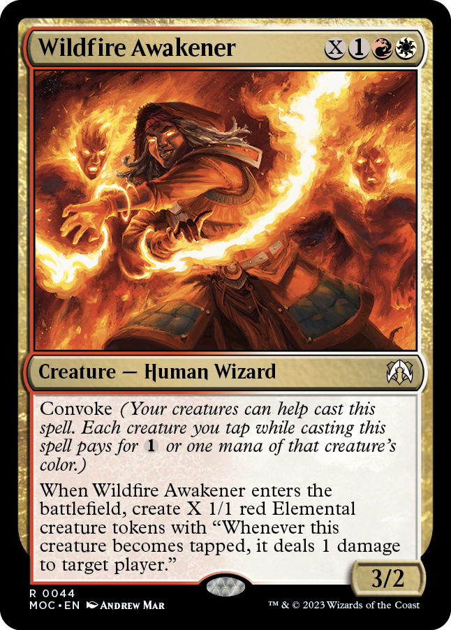 Wildfire Awakener [March of the Machine Commander] | Lots Moore NSW