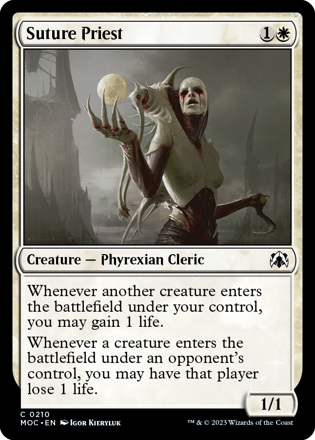 Suture Priest [March of the Machine Commander] | Lots Moore NSW