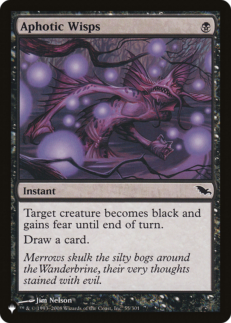 Aphotic Wisps [The List] | Lots Moore NSW