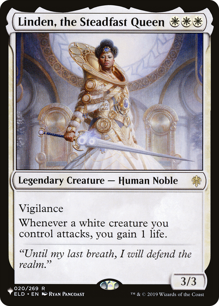 Linden, the Steadfast Queen [The List] | Lots Moore NSW
