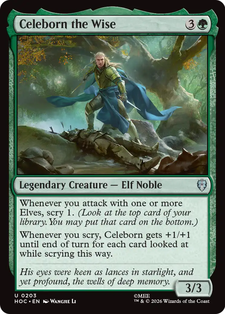 Celeborn the Wise [The Hobbit: Eternal-Legal] | Lots Moore NSW