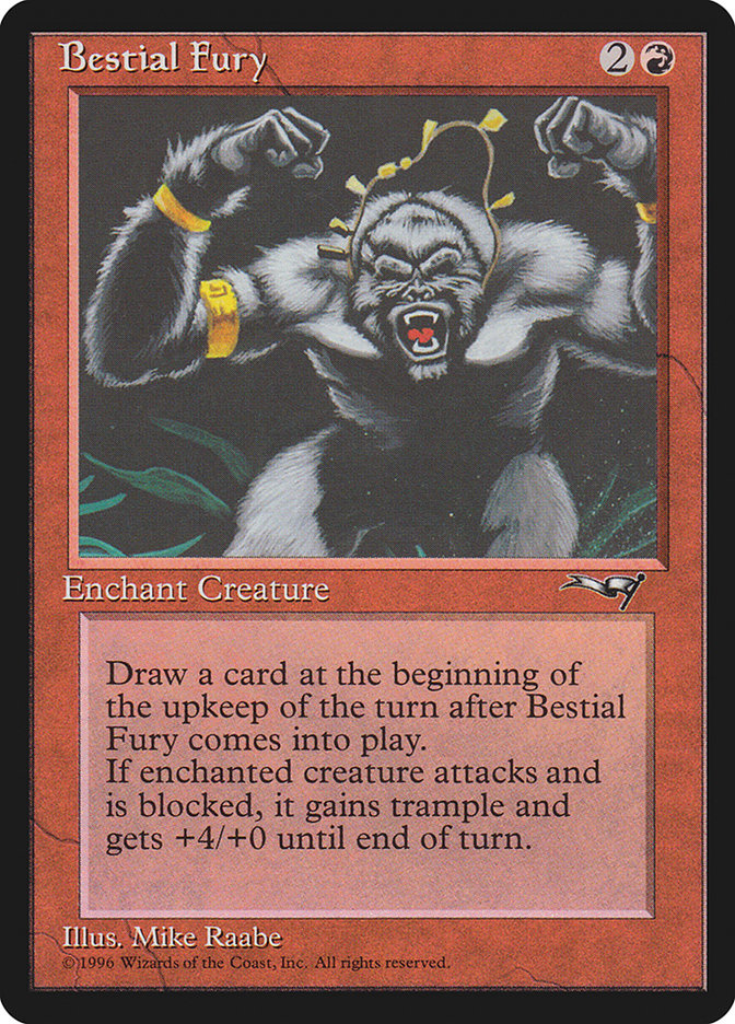 Bestial Fury (Fists Raised) [Alliances] | Lots Moore NSW