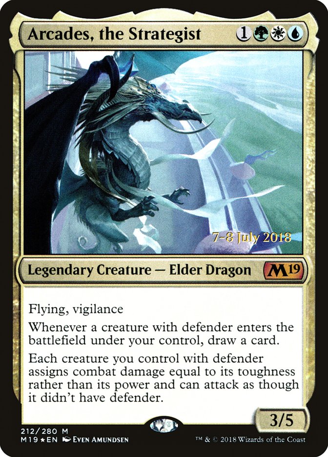 Arcades, the Strategist [Core Set 2019 Prerelease Promos] | Lots Moore NSW